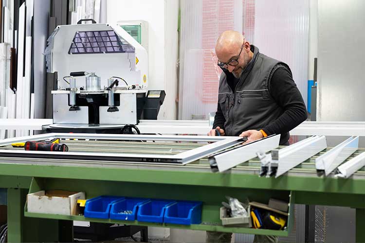 aluminium window manufacture telford