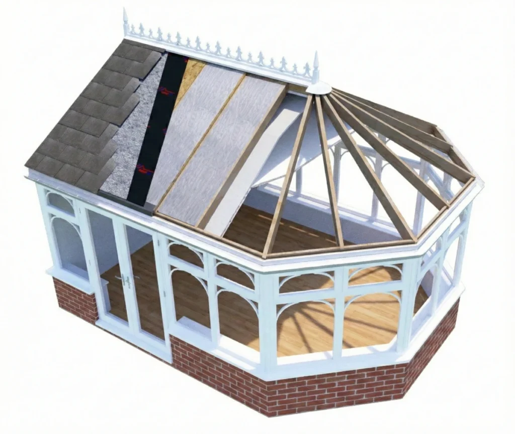 Highly Insulated Replacement Conservatory Roof