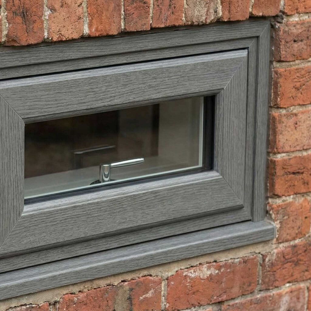 Flush Casement Window Agate Grey