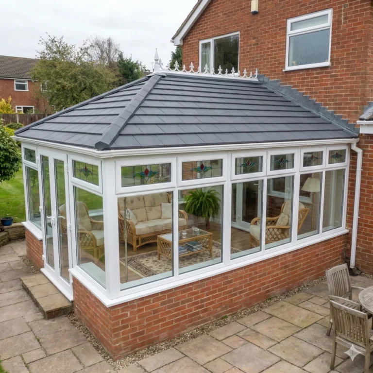 warm roof conservatories